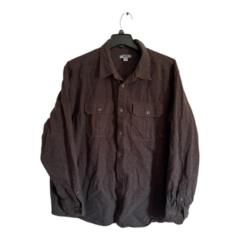 Gander Mountain Mens 100% Cotton Button Down Flannel Shirt Long Sleeve Size 3XL